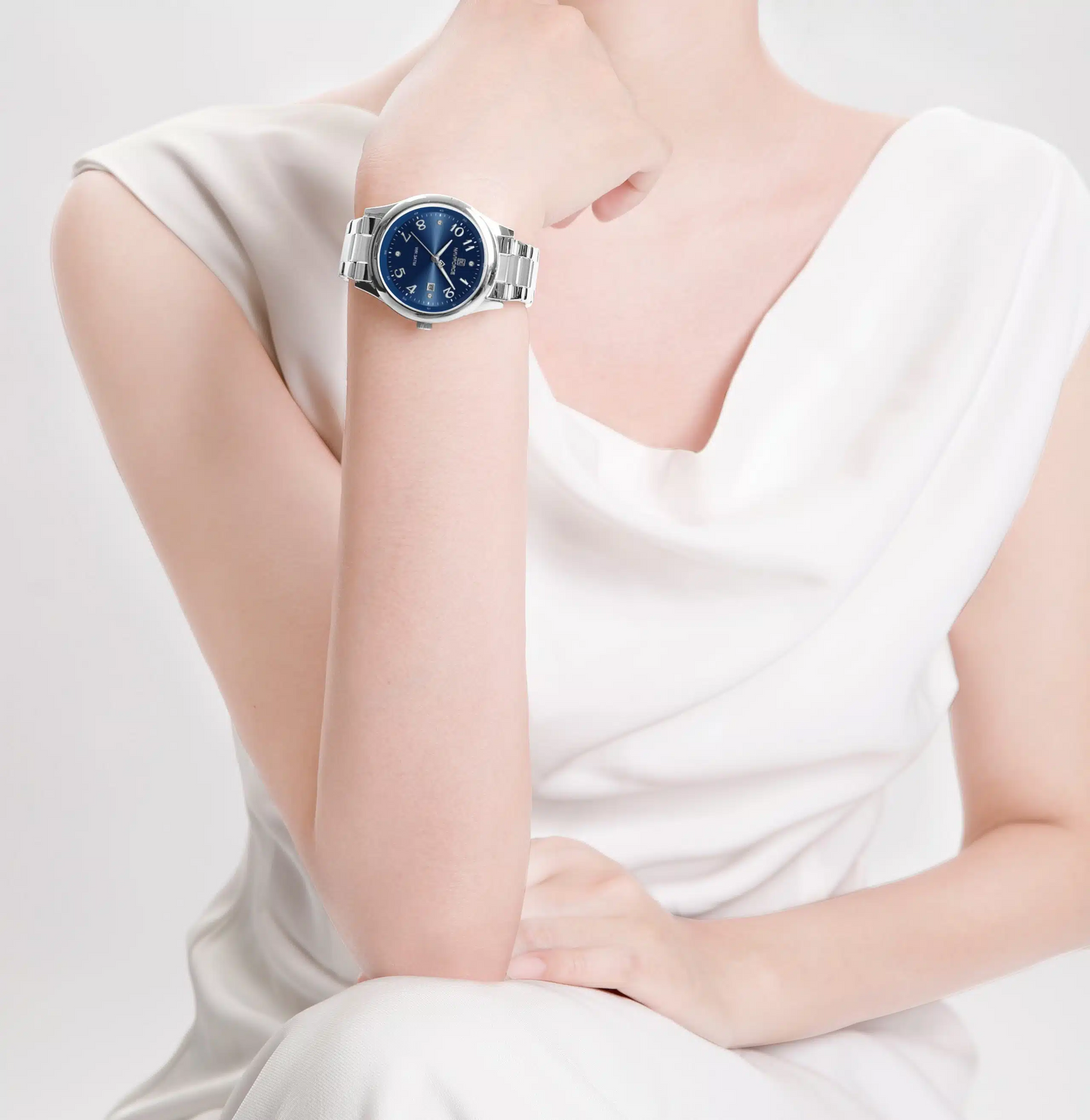 Naviforce NF5059 S.BE Stylish & Trendy New Fashionable Stainless Steel Bracelet / Wrist Watch For Women