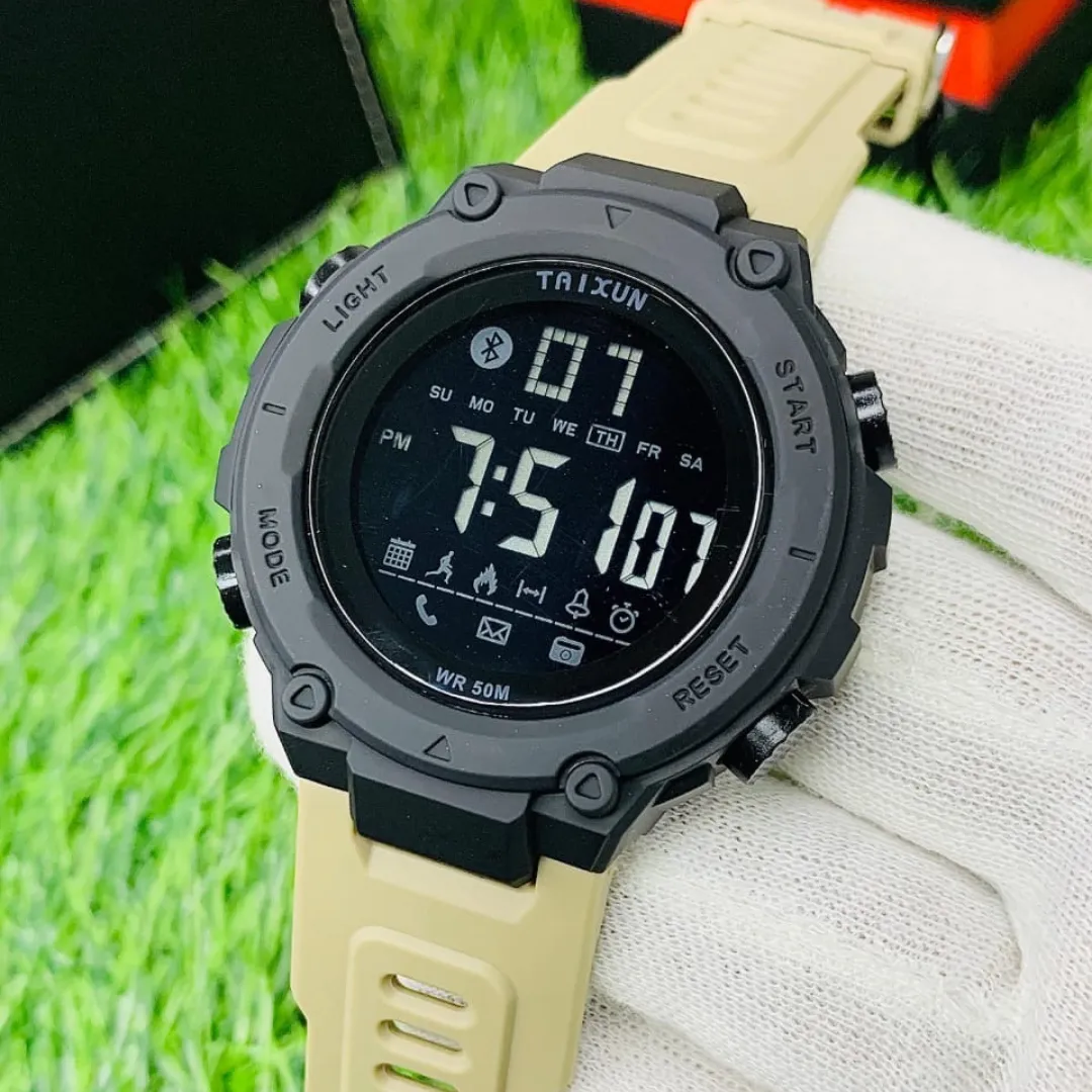 Military Men's Digital Sports Waterproof with LED Back light Digital Watch